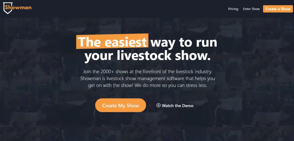 Showman App: Simplifying Livestock Show Management for Everyone